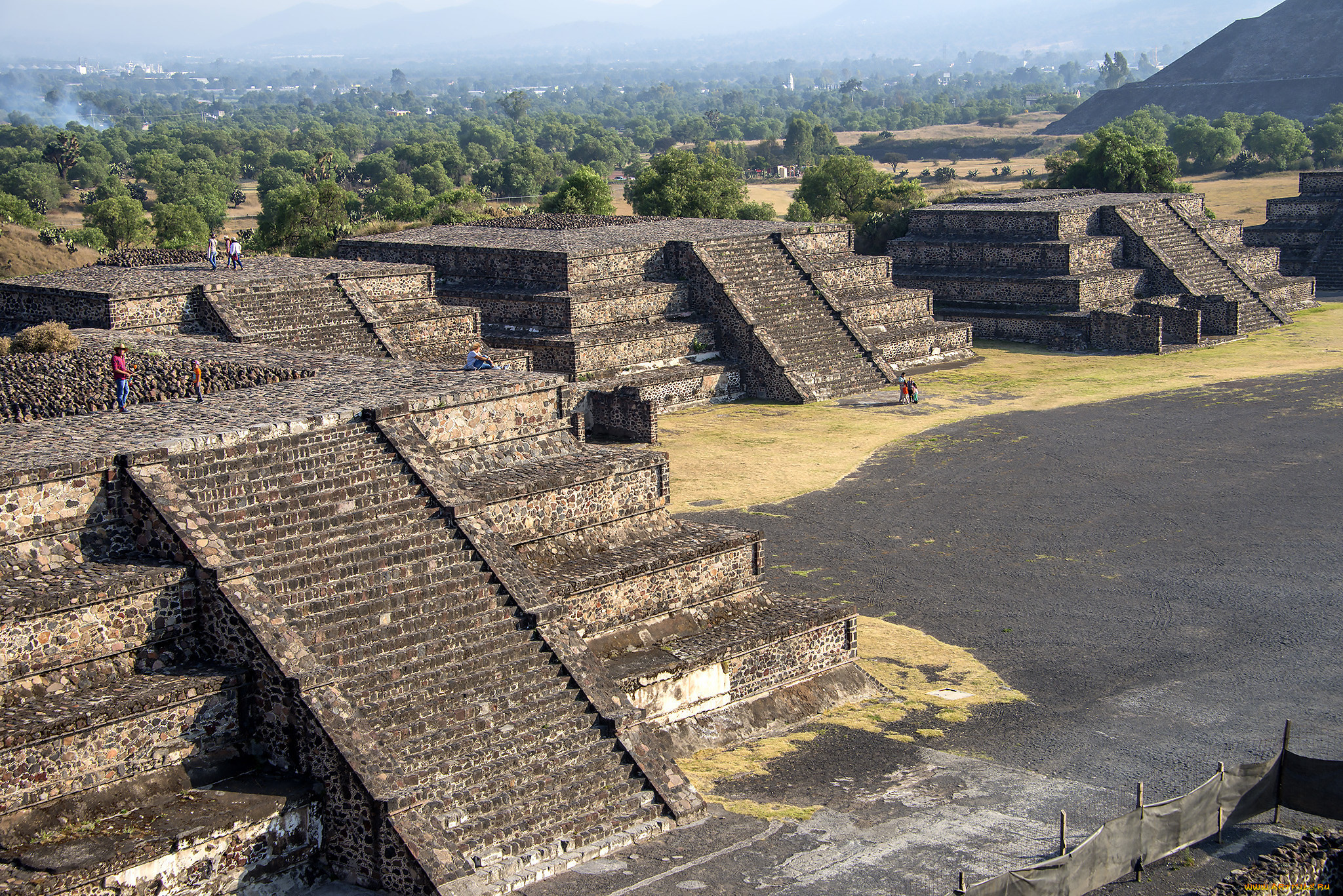 avenue of the dead,  teotihuacan,  mexico, , - ,   , 